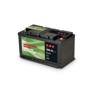 Green Power die Aufbaubatterie AGM
